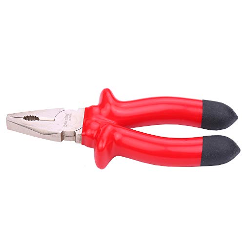 Alicate de linha Lasamot de 15,2 cm com isolamento, cortador de arame CR-V, cromo, vanádio, aço crom