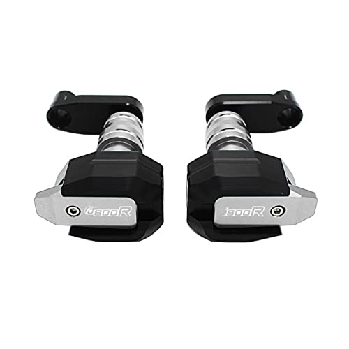 Protection de cadre BMW F800R 2015 2016 accessoire moto crash pad carénage argent