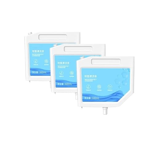 Limpiador de 300 ml, Compatible con Dreame L10s Ultra S10 S10 Plus S10 Pro, Accesorios for aspiradoras(3PCS)