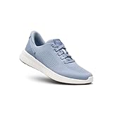 Kizik Lima 2 Slip On Shoes for Women: Comfortable All-Day for Walking, Gym, or Casual Wear, Wide Toe Box Available, Slip in & Stand Out, Hands Free - Soft Chambray Wide W9