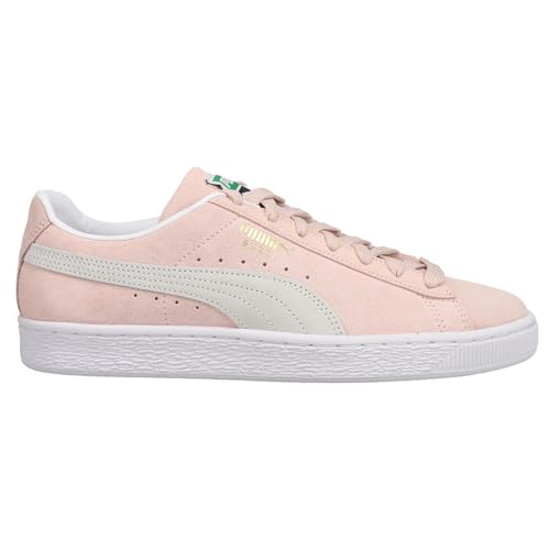 Image of PUMA Women's Classic Suede Sneakers, Peachskin /Puma White, 7.5 Medium US