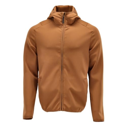 Sweatshirt 4XL Mascot 22586 marron entièrement zippé pour homme fort
