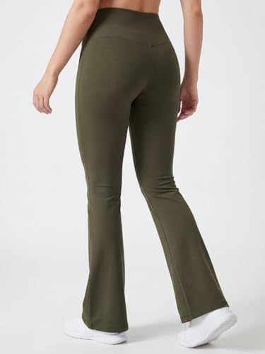 Image of Womanista Flare Pants for Women || Casual Trousers Women|| Trackpant for Woman || Gym Pants for Workout || Wide Leg Trousers || Stretchable Lycra Yoga