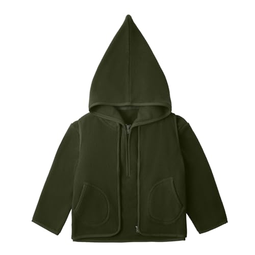 Image of Kids Boys & Girls Two-Piece-Set Soft Fleece Hoodie with long sleeves and Vest