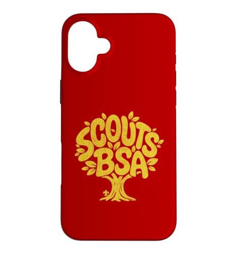 Scouts BSA Tree Art Outdoors Nature Distressed Graphic �X�}�z�P�[�X iPhone 16 Plus �p