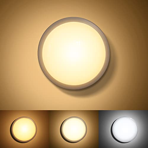 Aigostar Night Light Plug in Walls Kids, Nightlights for Adults, Dusk to Dawn Childrens Night Lights for Bedroom, 3 Color Adjustable Plug in Night Light for Hallway, Landing