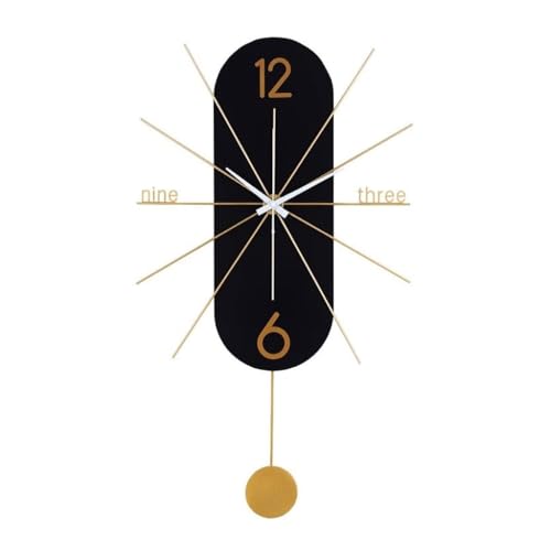 Grande Horloge Murale Moderne Quartz Idée Cadeau Crémaillère et Mariage