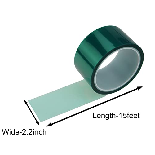 Image of XGNG 50mmx33m Resin Tape Epoxy Resin Tape Long Traceless Craft Tape for Epoxy Resin Molding Adhesive High Temperature Resistance Easy Peeling Epoxy Release Tape for River Tables