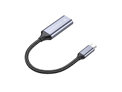 Adaptador USB-C a HDMI 4K60Hz de aluminio Conceptronic ABBY09G gris 3