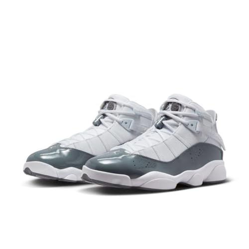 Nike NIKE Jordan Air 6 Rings White-Cool-Grey-White, 9.5