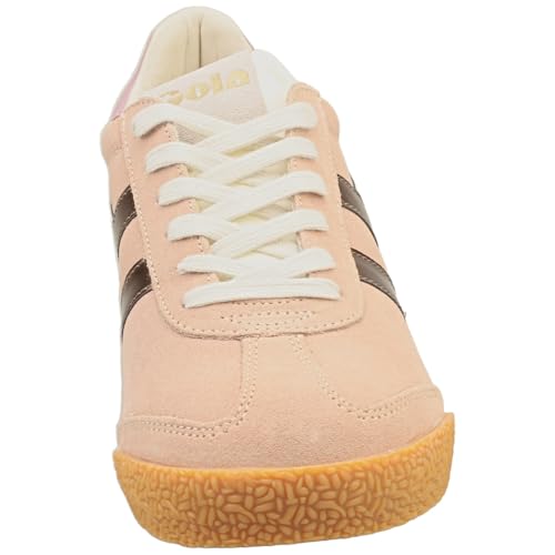 Image of Gola Women's Elan Glitz Suede Sneakers