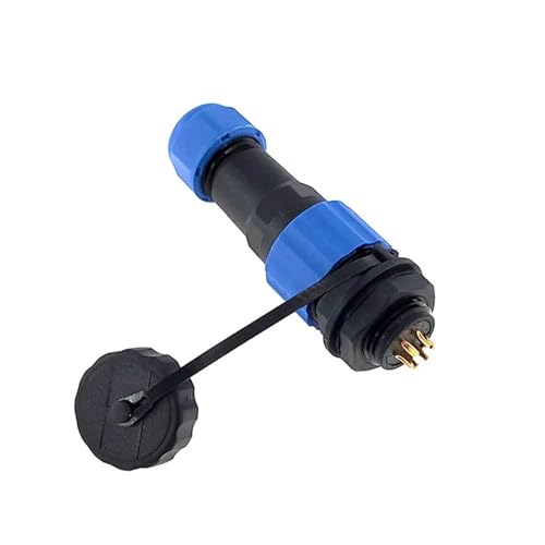 Juego de conectores de cable SP16 8P con tuerca trasera de fijación