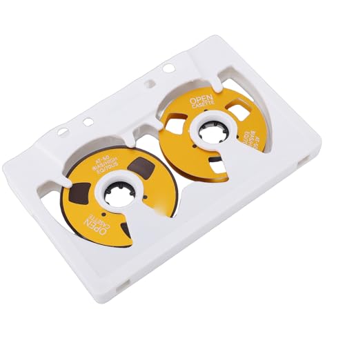 SPYMINNPOO Cinta de Casete, Carrete a Carrete, Polarización Normal, Doble Cara, 50 Minutos, Cinta de Casete Vacía para Grabación de Música