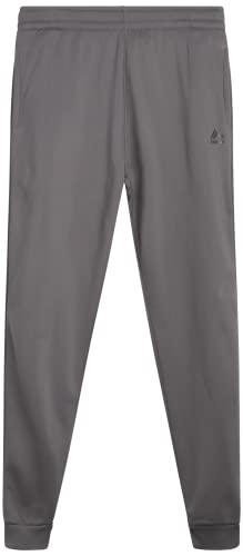 Rbx Boys’ Sweatpants – 4 Pack Active Tricot Warm-Up Jogger Track Pants (Size: 4-20), Size 10-12, Grey Camo/Midnight Grey #TOP3