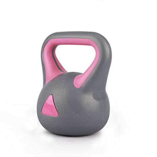 Pesa rusa para hombres y mujeres, para hacer sentadillas en casa, con soporte de peso, equipo para principiantes, para practicar brazos, brazos, caderas, entrenamiento de 2 a 6 kg (polvo de ceniza (2