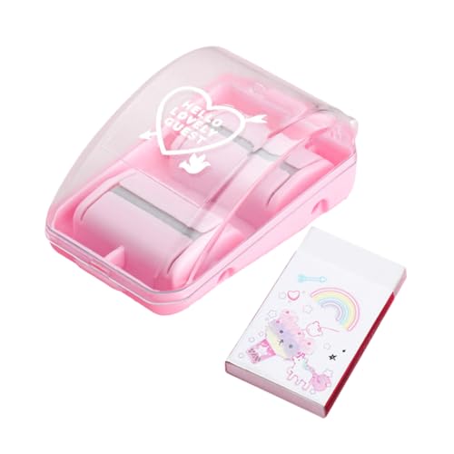 HOUDERCO ミニポータブル消しカスコレクター ソフトローラー式卓上クリーナー コンパクト設計でオフィスや学校 家用に 静電気で集塵 デスクのほこりや削りくずを簡単清掃