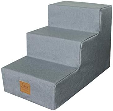 Haustiertreppe 3 Stufen - 30cm Hundetreppe Für Kleine Hunde & Katzen