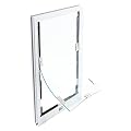 Screen Cat & Dog Doors | Single Flap | 1/2" Frame Screen Doors ONLY | Skilled Install Required | Heavy Frame of Extruded Aluminum | Steel Reinforced Corners | Fresh Air in, Bugs Out! | Hale Pet Door