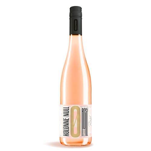 KOLONNE NULL - Rosé Wein Premium alkoholfreier Roséwein trocken - 1× 0,75 L - Rosé Wein 0,0% vegan & kalorienarm