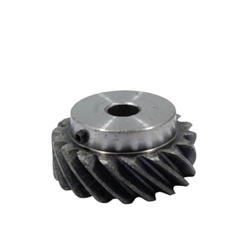 Bevel Gear Pinion Hardware Mechanical 1pcs 1M 18T-60T Bore 12mm Keyway 4mm 45 Degree Left-Handed Helical Gear Steel Staggered Gear 18T 20T 25T 30T 40T 50T 60T(18 Teeth)