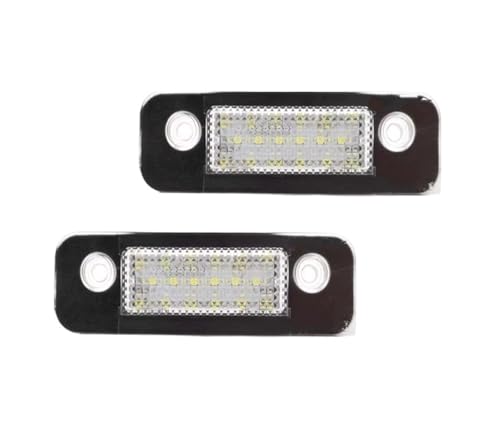Lámpara LED placa matrícula de alta luminosidad blanca para Ford Fiesta V