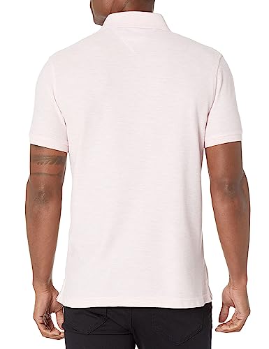 Image of Tommy Hilfiger Men's Short Sleeve Moisture Wicking Stretch Polo Shirt With Quick Dry + Uv Protection