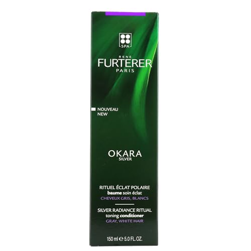RENE FURTERER Okara Silver Toning Conditioner for Gray White Hair 150 ml, multicolour, 150 ml (Pack of 1) - Image 2