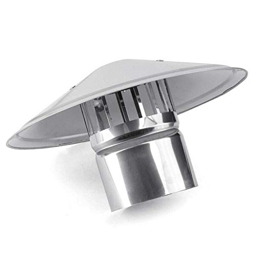 Chapeau de cheminée acier inoxydable durable pour évacuation de toit - 6