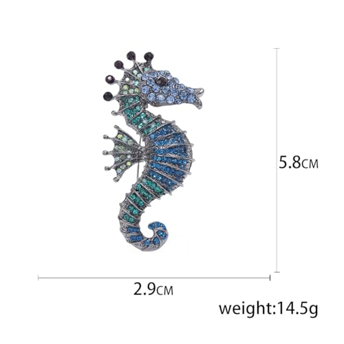 Image of Animal Brooch for Men Vintage Metal Wildlife Lapel Pin Suit Jacket Badge Fashion Accessories for Men