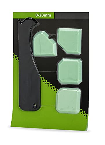 Mivos Fugenglätter Set für Silikon und Acryl - Multifunktional Silikon Abzieher für Fliesenreparatur - Dichtungswerkzeuge von Fugen Spalten - Glätt-Spachtel für Silikonfugen