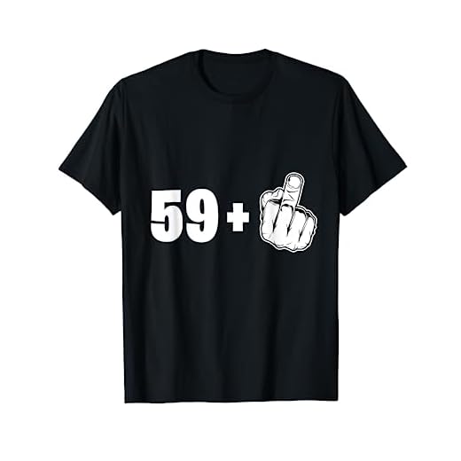 Tengo 59 1 Gracioso 60 años cumpleaños 1959 1960 Camiseta