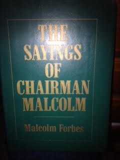 The Sayings of Chairman Malcolm 0 Edition book cover