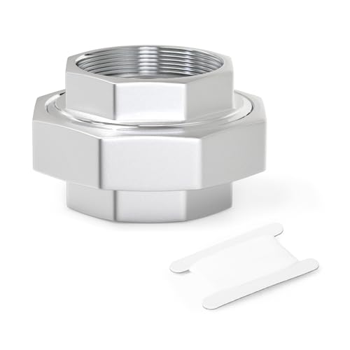 TAISHER 1PCS 304 Stainless Steel Union 2" NPT Female Cast Pipe Fitting