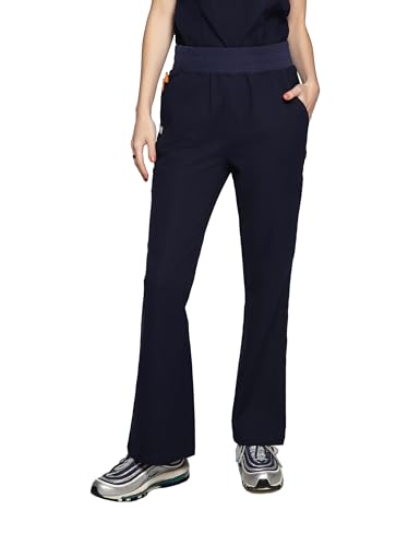 Image of Sedona Flared Scrub Pants for Women - High-Waisted, Slim Flared Fit with 6 Functional Pockets, Stylish Design