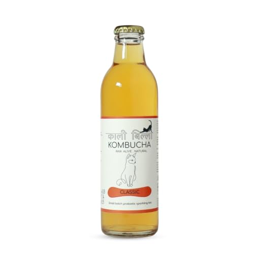 Image of KAALI BILLI Kombucha Classic | Naturally Brewed Original Fermented Tea Drink | Mild Balanced Flavor Beverage for Everyday Consumption | 250 ml