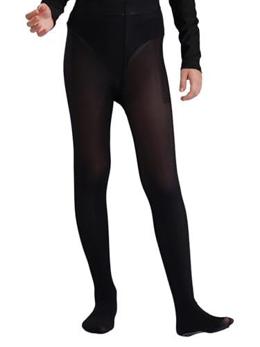 JEATHA Toddler Ballet Dance Footed Tights School Student Super Soft Stockings Leggings for Kids Girls