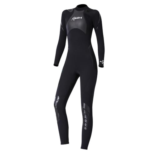 Traje de buceo de manga larga para mujer con tejido protector flexible 2