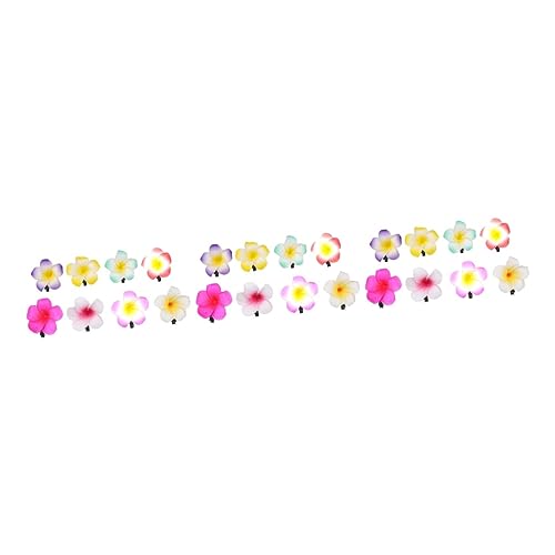 Pince à Cheveux Fleurs Hawaïennes 72 Pièces Cadeau d'Invités Idéal pour Mariage et Thème Plage