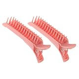 Healvian 1ペア対トレースレスヘアルートクリップ アップヘアスリングツー