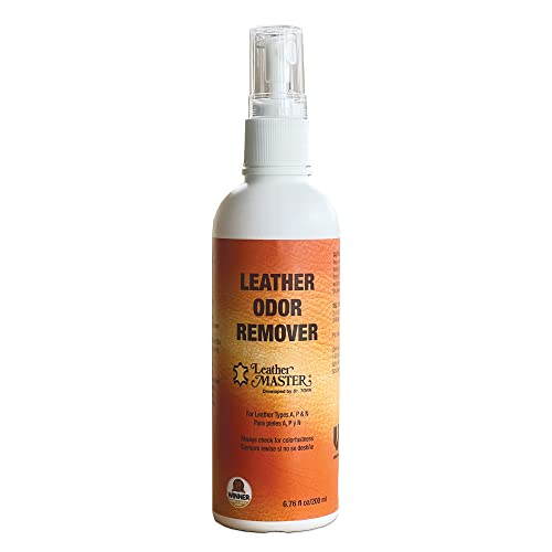 Leather Master Leather Odor Remover application example