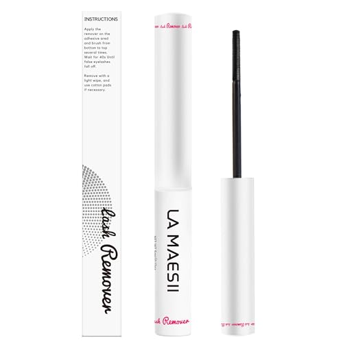 Cluster Lash Glue Remover DIY Extensions, 5ML Lash Remover Oil for Gentle Non-irritating, No Residue, Remover Self Use at Home