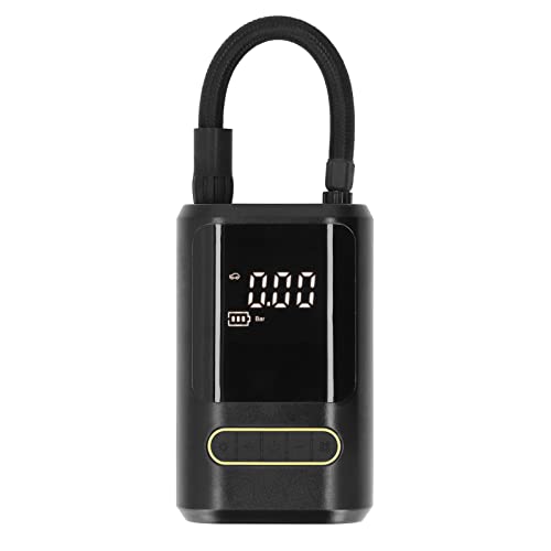 Bomba de Inflador de Neumáticos Portátiles con Pantalla Digital LCD, 4 Modos y Batería 4000 MAh para Automóviles, Bicicletas y Equipos Deportivos