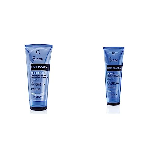 Kit Eudora Siàge Hair Plastia Shampoo e Condicionador