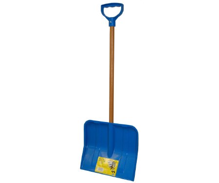 Rugg Snow Shovel Classic Blue 22.25" Plastic