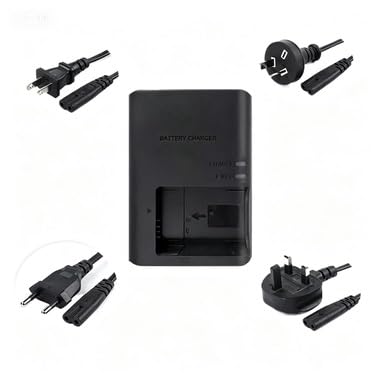 Cargador LC-E12E para Canon EOS M50II, ideal para viajes y vlogs de fotografía