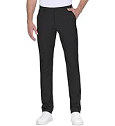 Leftear Mens Golf Pants Dress Work Pants Comfy Lightweight Quick Dry Athletic Trousers Casual Sla...
