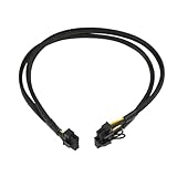 Create idea 10pin to 6+8pin 50cm PCIe GPU Power Adapter Cable Compatible with HP ML350 ML360 G9