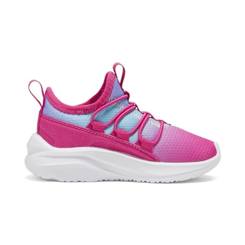 PUMA One4All Sugar Rush Fecho alternativo (infantil), Puma Rosa/azul herói/lavanda intensa, 9 Toddle