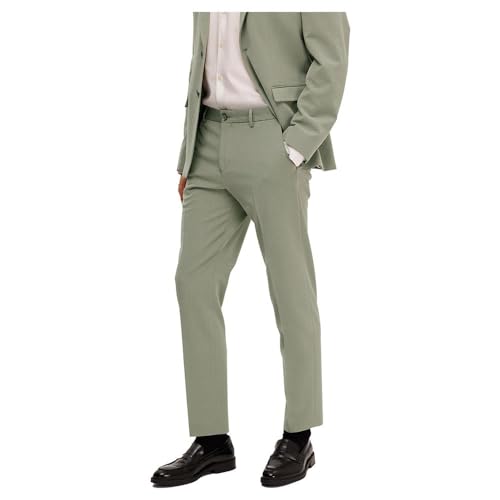 SELECTED HOMME Pantalon Seersucker Desert Sage 44 Desert Sage 44