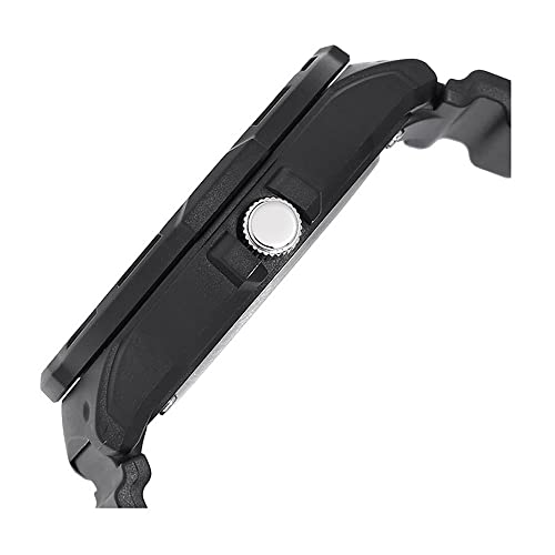 Casio Men's MRW200H-1EV Black Resin Quartz Watch with Black Dial
